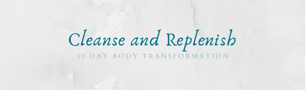 Cleanse and ReplenishBlue